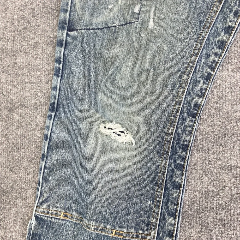 Ariat Rebar M5 Straight Leg Jeans Mens 32x32 Double Knee Workwear Stained - Picture 4 of 11
